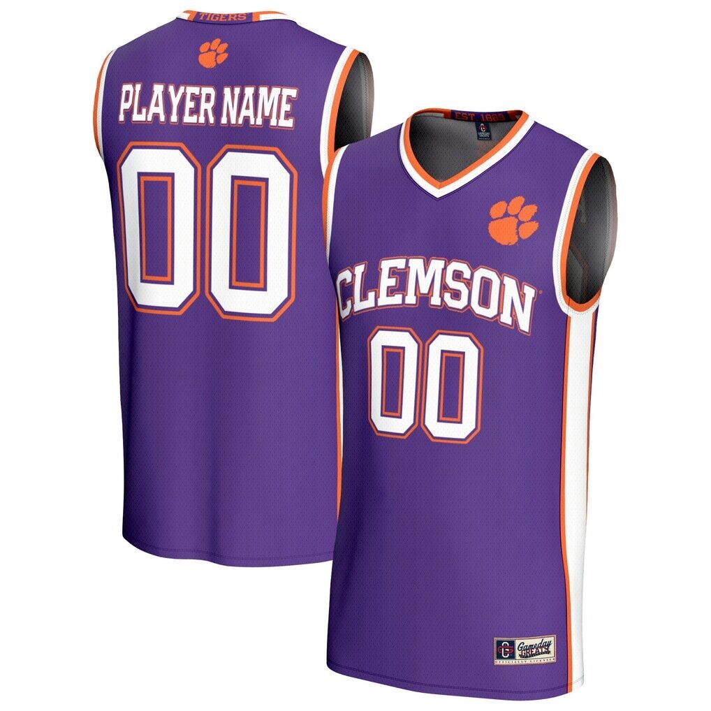 Clemson Tigers GameDay Greats Youth Lightweight Collegiate Men's Basketball NIL Pick-A-Player Fashion Jersey