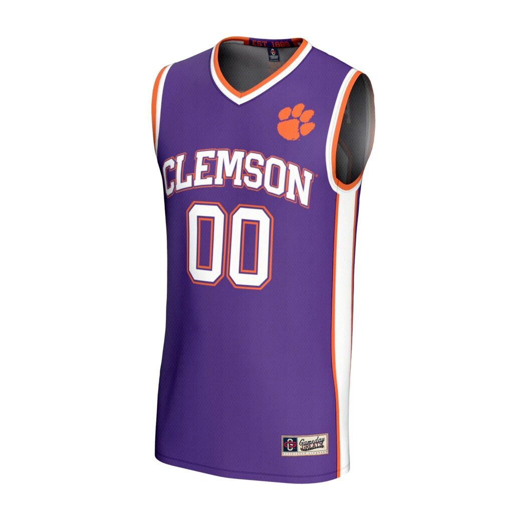 Clemson Tigers GameDay Greats Youth Lightweight Collegiate Men's Basketball NIL Pick-A-Player Fashion Jersey