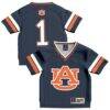 Auburn Tigers GameDay Greats Toddler Lightweight Collegiate Football Fashion Jersey - Navy - Front View
