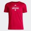 Indiana Hoosiers adidas Youth AEOROREADY Pre-Game T-Shirt - Crimson - Front View
