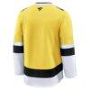 Boston Bruins Fashion7 2026 NHL Stadium Series Premium Custom Jersey - Gold - Detail View