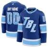 Tampa Bay Lightning Fashion7 2026 NHL Stadium Series Premium Custom Jersey - Blue - Front View
