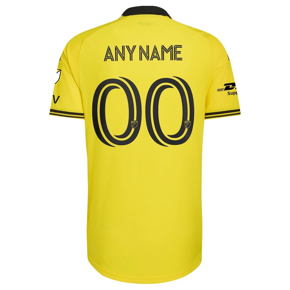 Columbus Crew adidas 2026 The Crafted for Excellence Kit On-Field Authentic Patch Custom Jersey