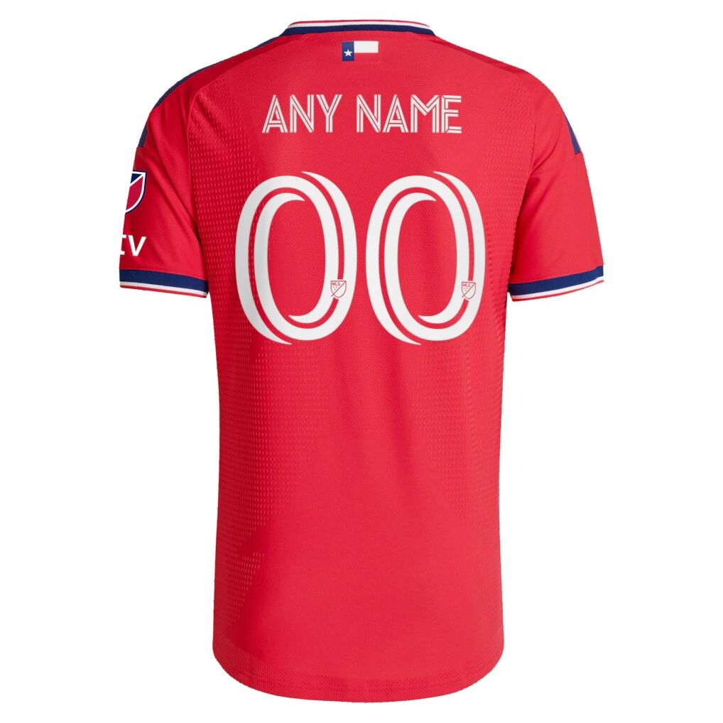 FC Dallas adidas 2026 DNA Kit On-Field Authentic Patch Custom Jersey