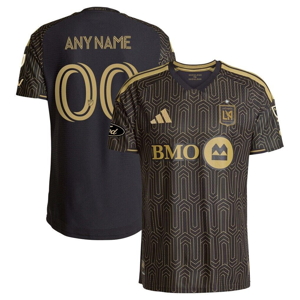 LAFC adidas 2026 Primary Kit On-Field Authentic Patch Custom Jersey