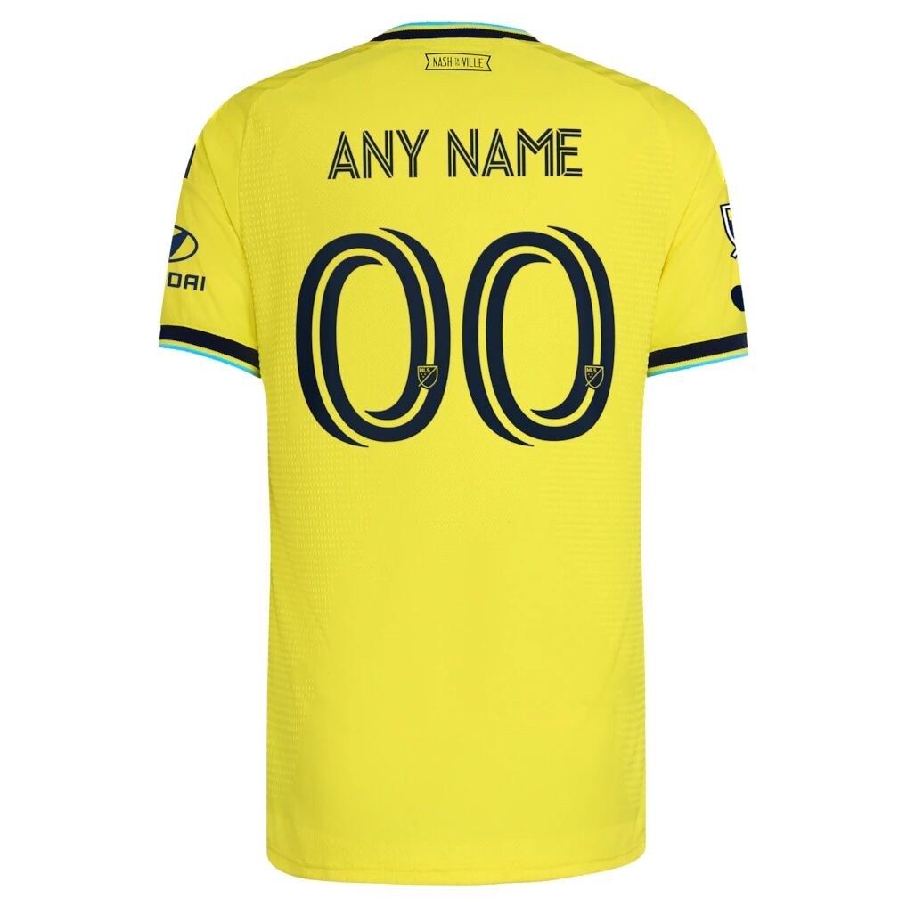 Nashville SC adidas 2026 The Reverb Kit On-Field Authentic Patch Custom Jersey
