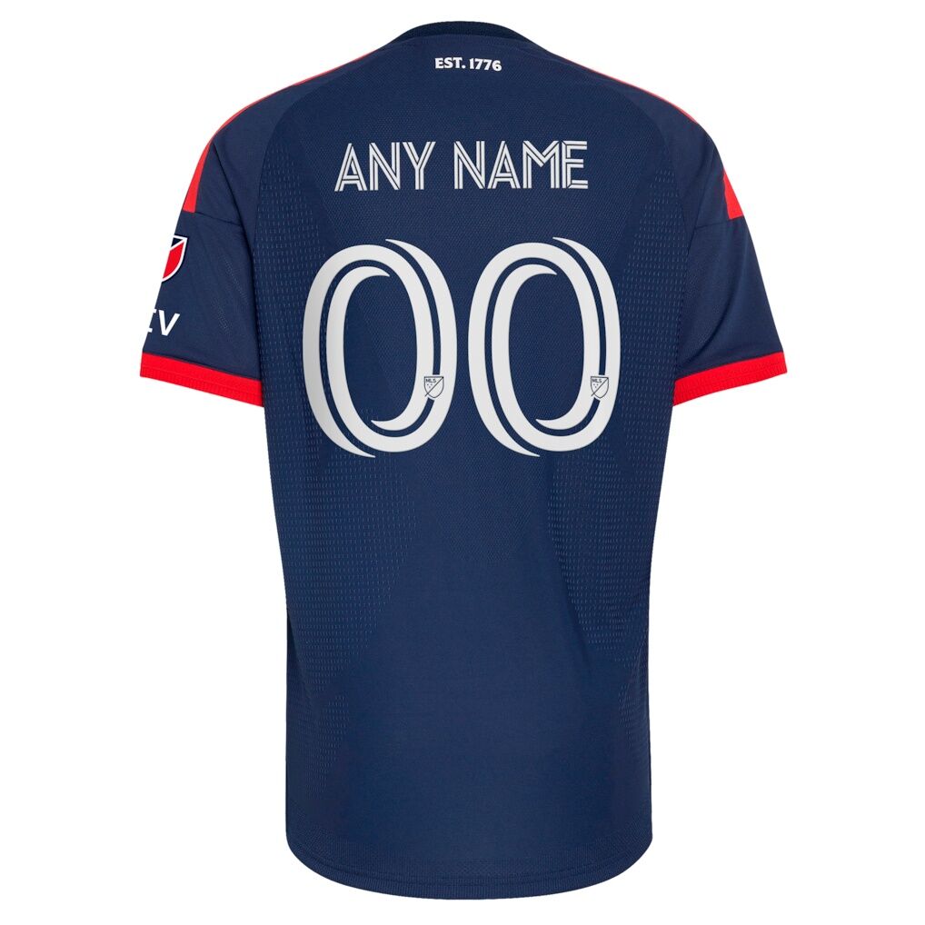New England Revolution adidas  2026 Independence Day On-Field Authentic Patch Custom Jersey