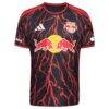 New York Red Bulls adidas 2026 The Rooted Kit On-Field Authentic Patch Custom Jersey - Black - Side View