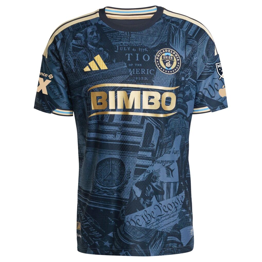Philadelphia Union adidas 2026 1776 Kit On-Field Authentic Patch Custom Jersey