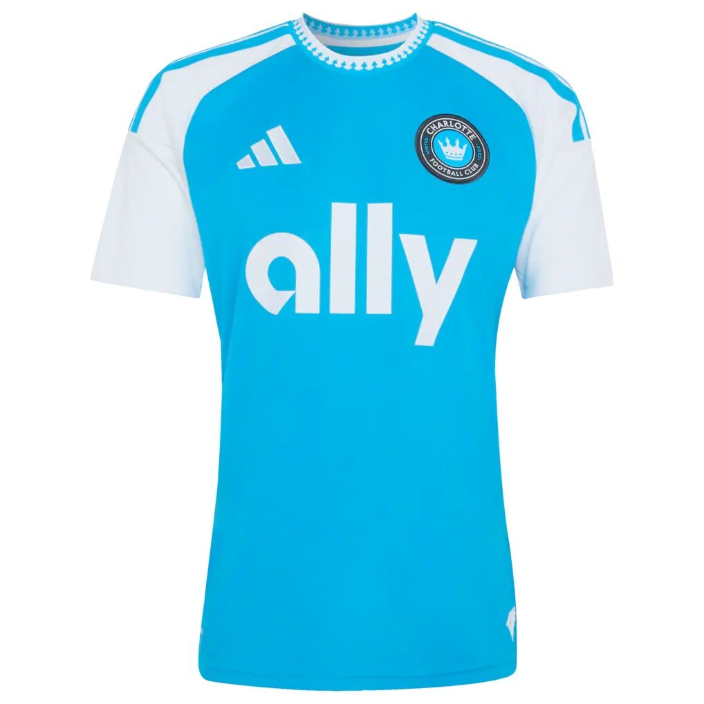 Charlotte FC adidas 2026 Carolina Kit: Crowns Up Replica Custom Jersey