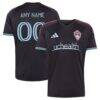 Colorado Rapids adidas 2026 Colorful Colorado Replica Custom Jersey - Black - Front View