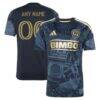 Philadelphia Union adidas 2026 1776 Kit Replica Custom Jersey - Navy - Front View