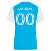 Charlotte FC adidas Women's 2026 Carolina Kit: Crowns Up Replica Custom Jersey - Blue - Detail View