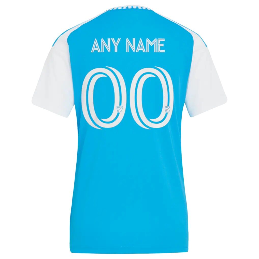 Charlotte FC adidas Women's 2026 Carolina Kit: Crowns Up Replica Custom Jersey
