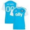 Charlotte FC adidas Women's 2026 Carolina Kit: Crowns Up Replica Custom Jersey - Blue - Front View