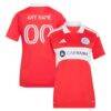 Chicago Fire adidas Women's 2026 Forever Red Replica Custom Jersey - Red - Front View