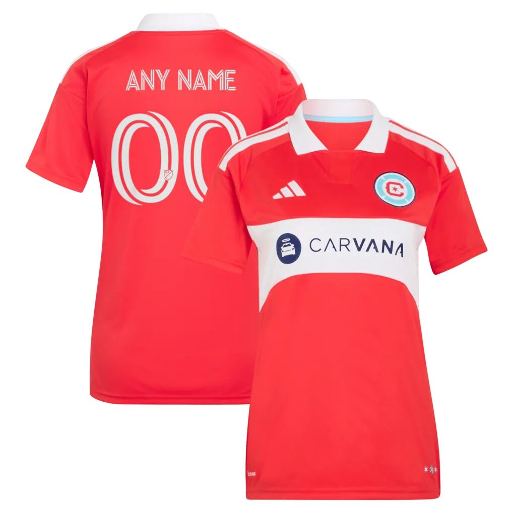 Chicago Fire adidas Women's 2026 Forever Red Replica Custom Jersey