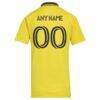 Columbus Crew adidas Women's 2026 The Crafted for Excellence Kit Replica Custom Jersey - Yellow - Detail View