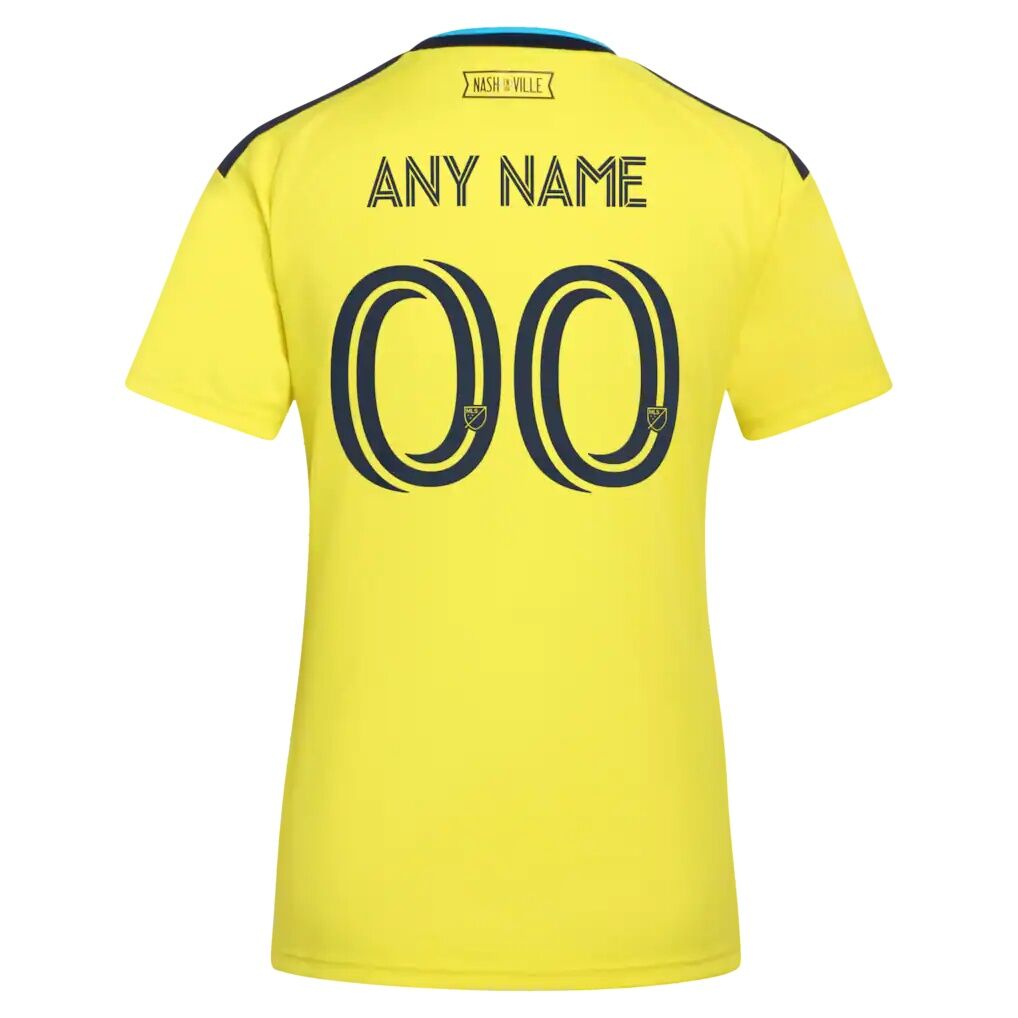 Nashville SC adidas Women's 2026 The Reverb Kit Replica Custom Jersey