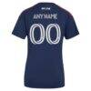 New England Revolution adidas Women's 2026 Independence Day Replica Custom Jersey - Blue - Detail View