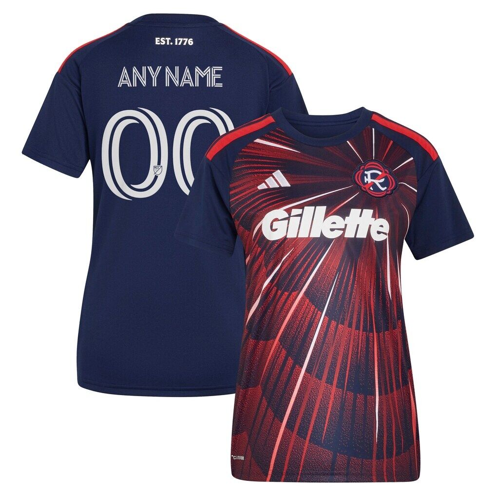 New England Revolution adidas Women's  2026 Independence Day Replica Custom Jersey