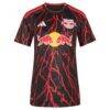 New York Red Bulls adidas Women's 2026 The Rooted Kit Replica Custom Jersey - Black - Side View