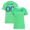 Seattle Sounders FC adidas Women's 2026 The Evergreen State Kit Replica Custom Jersey - - Front View
