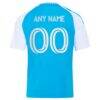 Charlotte FC adidas Youth 2026 Carolina Kit: Crowns Up Replica Custom Jersey - Blue - Detail View