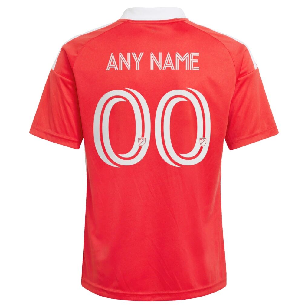 Chicago Fire adidas Youth 2026 Forever Red Replica Custom Jersey