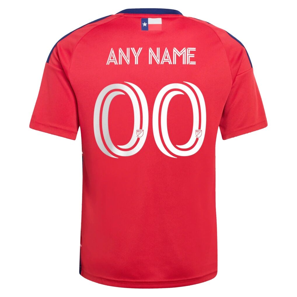 FC Dallas adidas Youth 2026 DNA Kit Replica Custom Jersey