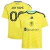 Nashville SC adidas Youth 2026 The Reverb Kit Replica Custom Jersey - Yellow - Front View