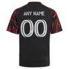 New York Red Bulls adidas Youth 2026 The Rooted Kit Replica Custom Jersey - Black - Detail View