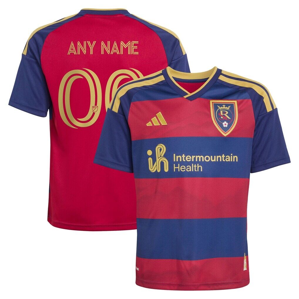 Real Salt Lake adidas Youth 2026 The Switchback Replica Custom Jersey