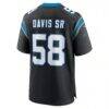 Thomas Davis Sr. Carolina Panthers Nike Team Retired Game Jersey - Black - Detail View