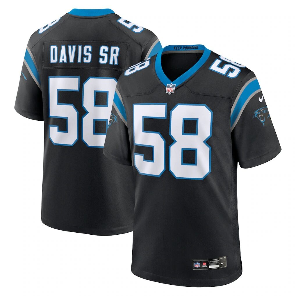 Thomas Davis Sr. Carolina Panthers Nike Team Retired Game Jersey