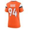 DeMarcus Ware Denver Broncos Nike Women's Team Retired Game Jersey - Orange - Detail View