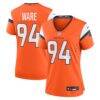 DeMarcus Ware Denver Broncos Nike Women's Team Retired Game Jersey - Orange - Front View