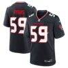 DeMeco Ryans Houston Texans Nike Team Retired Game Jersey - Navy - Front View