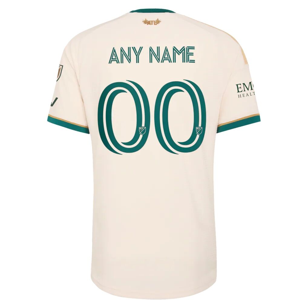 Atlanta United FC adidas 2026 Spirit Of ’96 On-Field Authentic Patch Custom Jersey – Tan