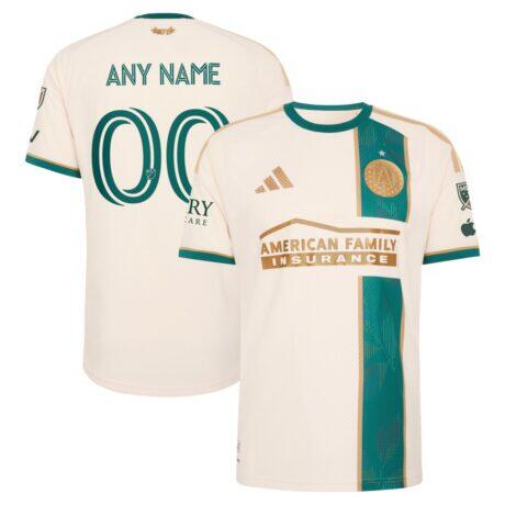 Atlanta United FC adidas 2026 Spirit Of '96 On-Field Authentic Patch Custom Jersey - - Front View