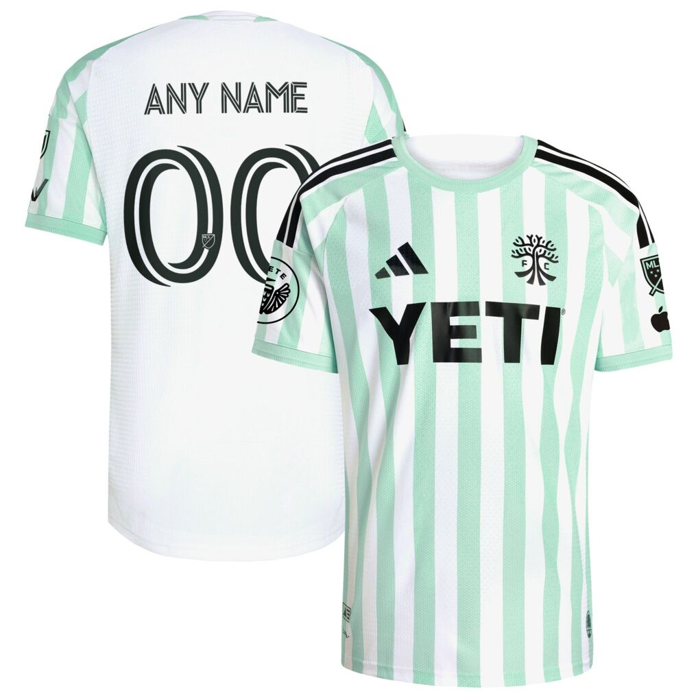Austin FC adidas  2026 The Rooted Kit On-Field Authentic Patch Custom Jersey
