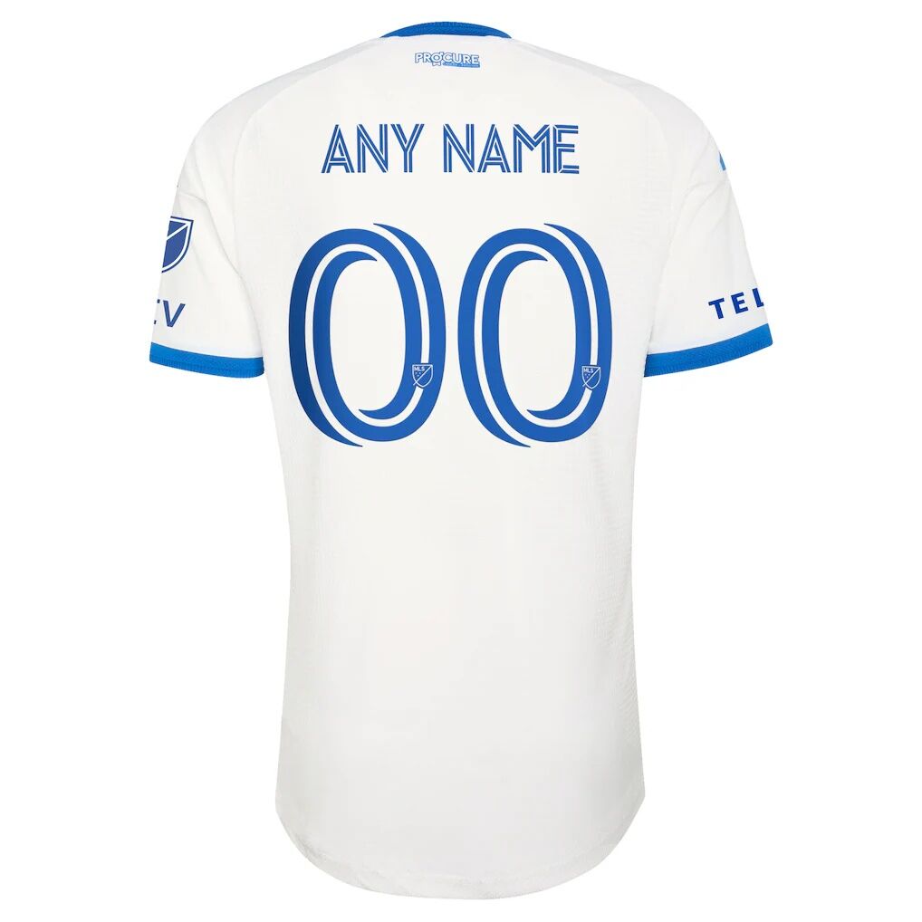 CF Montreal adidas 2026 The Procure Jersey On-Field Authentic Patch Custom Jersey