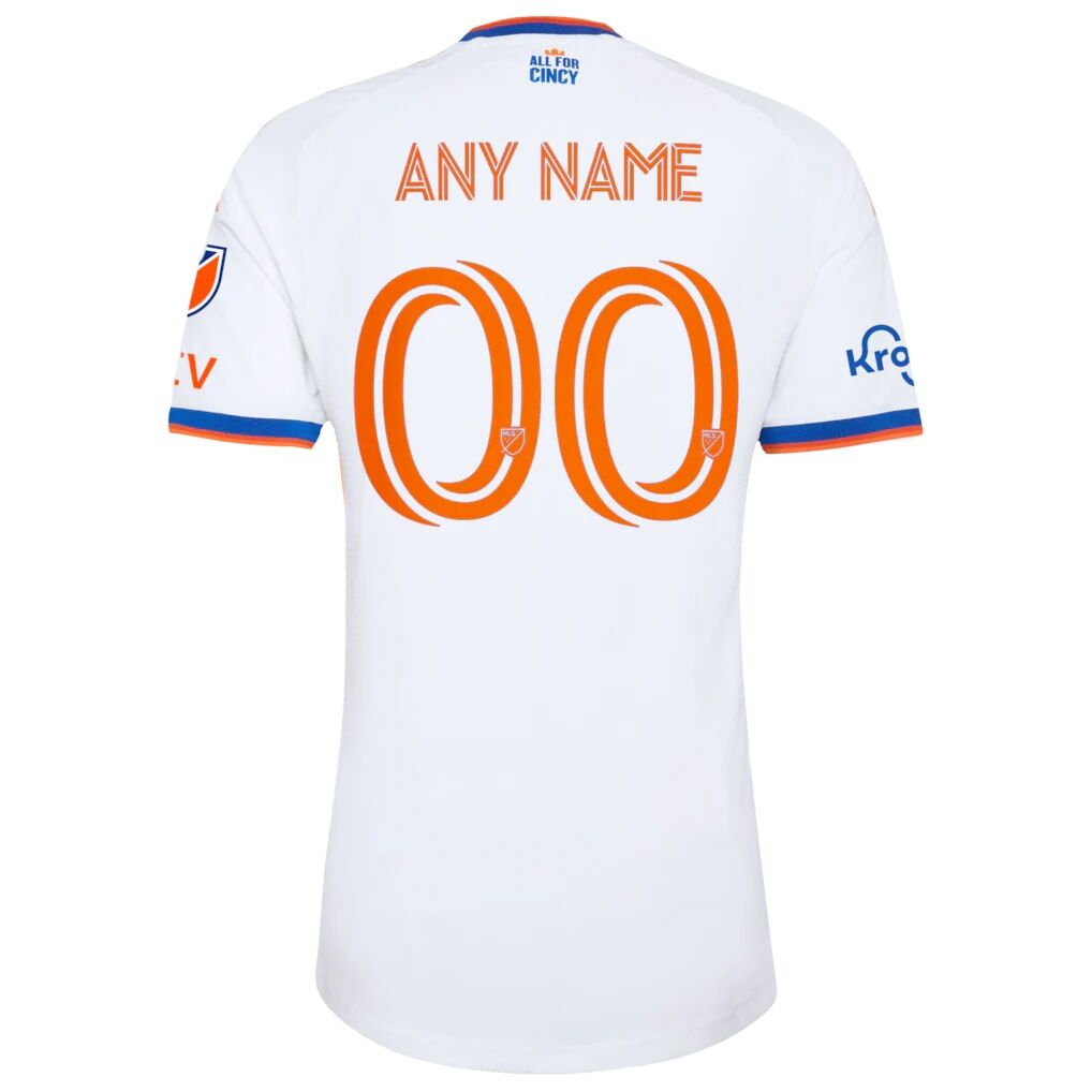 FC Cincinnati adidas 2026 The Seven Hills Kit On-Field Authentic Patch Custom Jersey