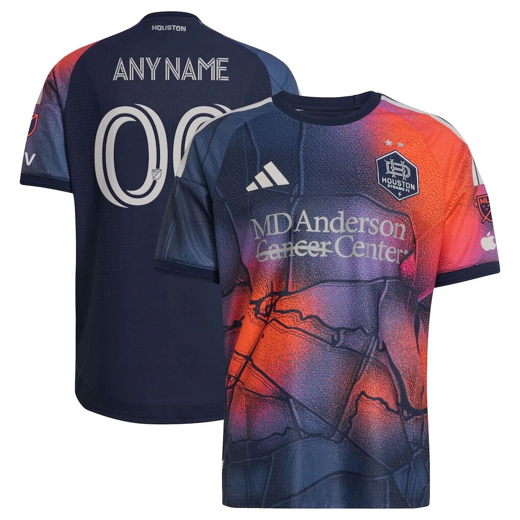 Houston Dynamo FC adidas 2026 Mission Control On-Field Authentic Patch Custom Jersey
