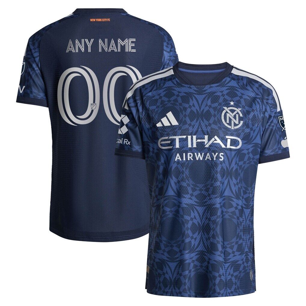 New York City FC adidas 2026 The All Nations Kit On-Field Authentic Patch Custom Jersey