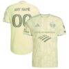 Portland Timbers adidas 2026 Civic Stadium Kit On-Field Authentic Patch Custom Jersey - Yellow - Front View