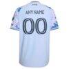 San Jose Earthquakes adidas 2026 The Dead Kit On-Field Authentic Patch Custom Jersey - - Detail View