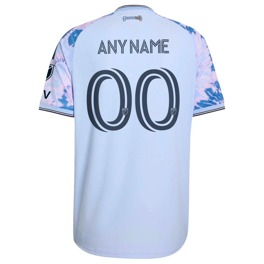 San Jose Earthquakes adidas 2026 The Dead Kit On-Field Authentic Patch Custom Jersey - Light Blue