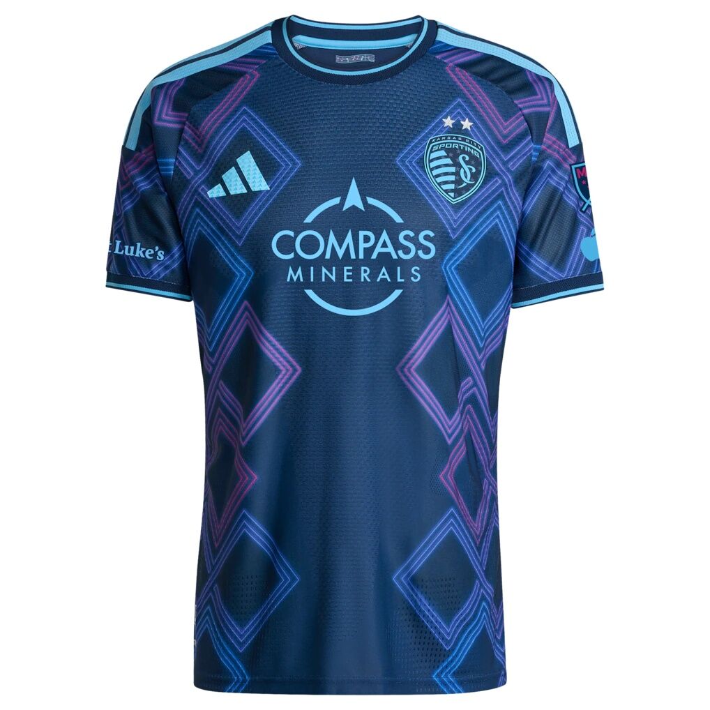 Sporting Kansas City adidas 2026 The 18th & Vine Kit On-Field Authentic Patch Custom Jersey