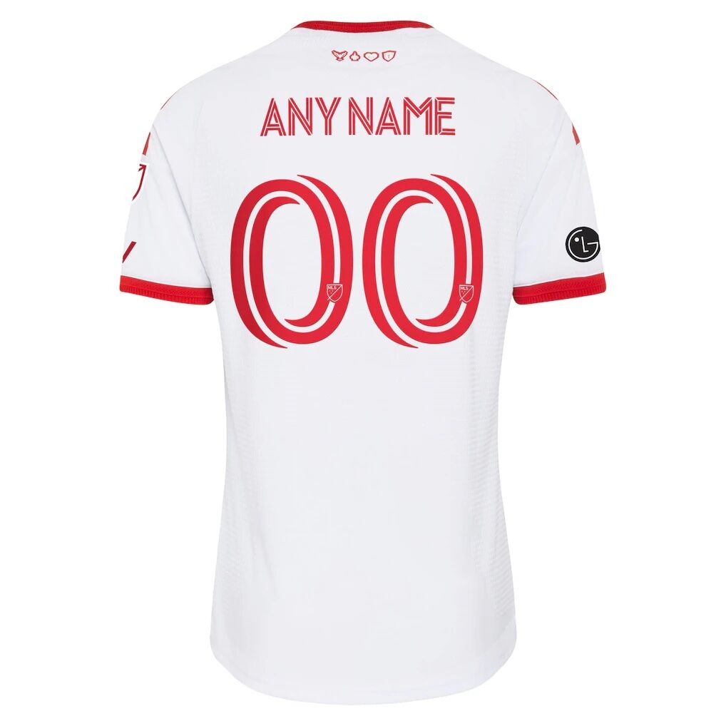 Toronto FC adidas  2026 Winter Kit On-Field Authentic Patch Custom Jersey